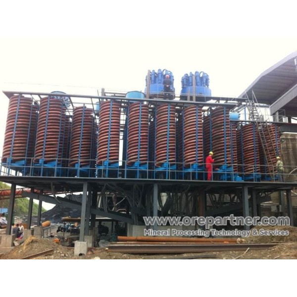 Solusi pemisahan bijih krom